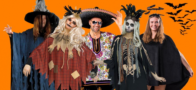 Ponchos für Halloween